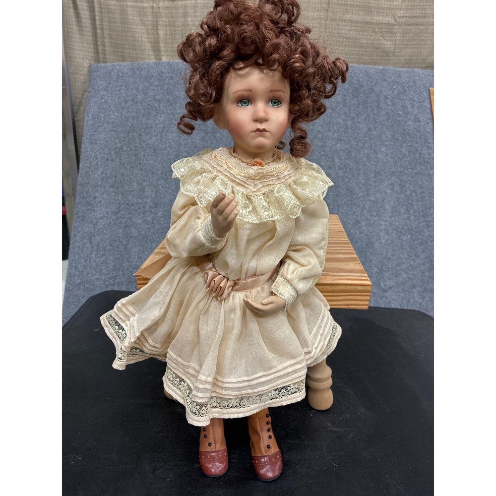 Georgetown Collection Sophie & Her Bru Porcelain Doll Pamela Phillips 1996 19in